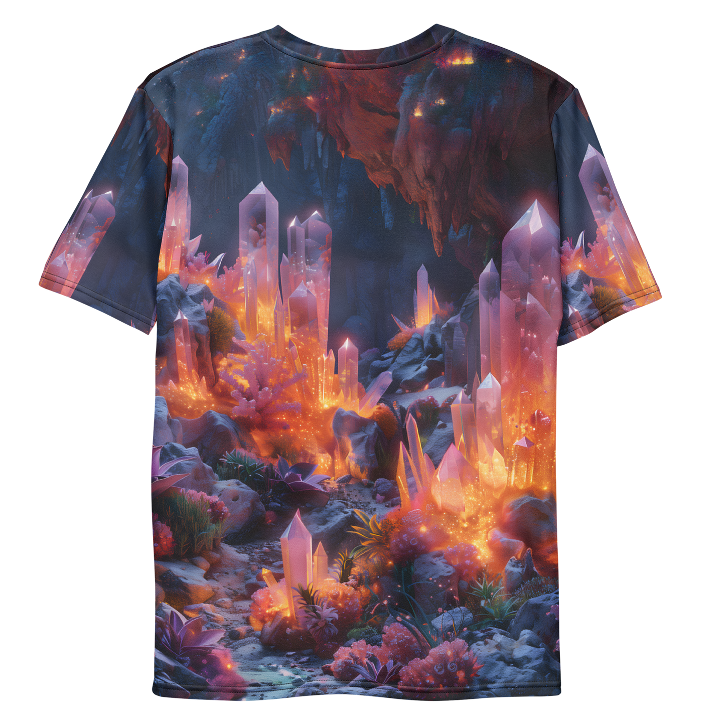 Crystal Cave Men's T-shirt - Psychedelic All Over Print