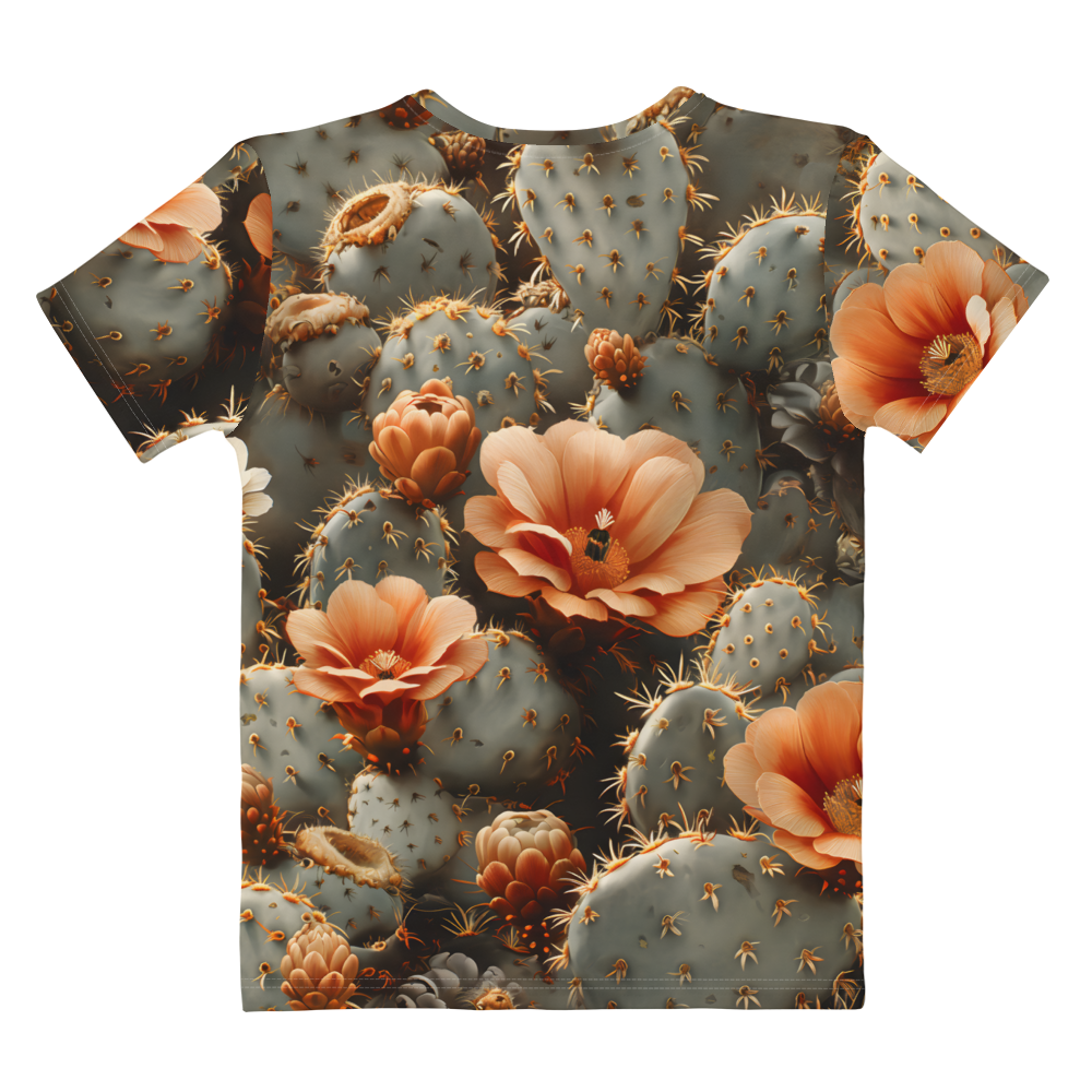 Desert Flowers Women's T-shirt - Psychedelic All Over Print