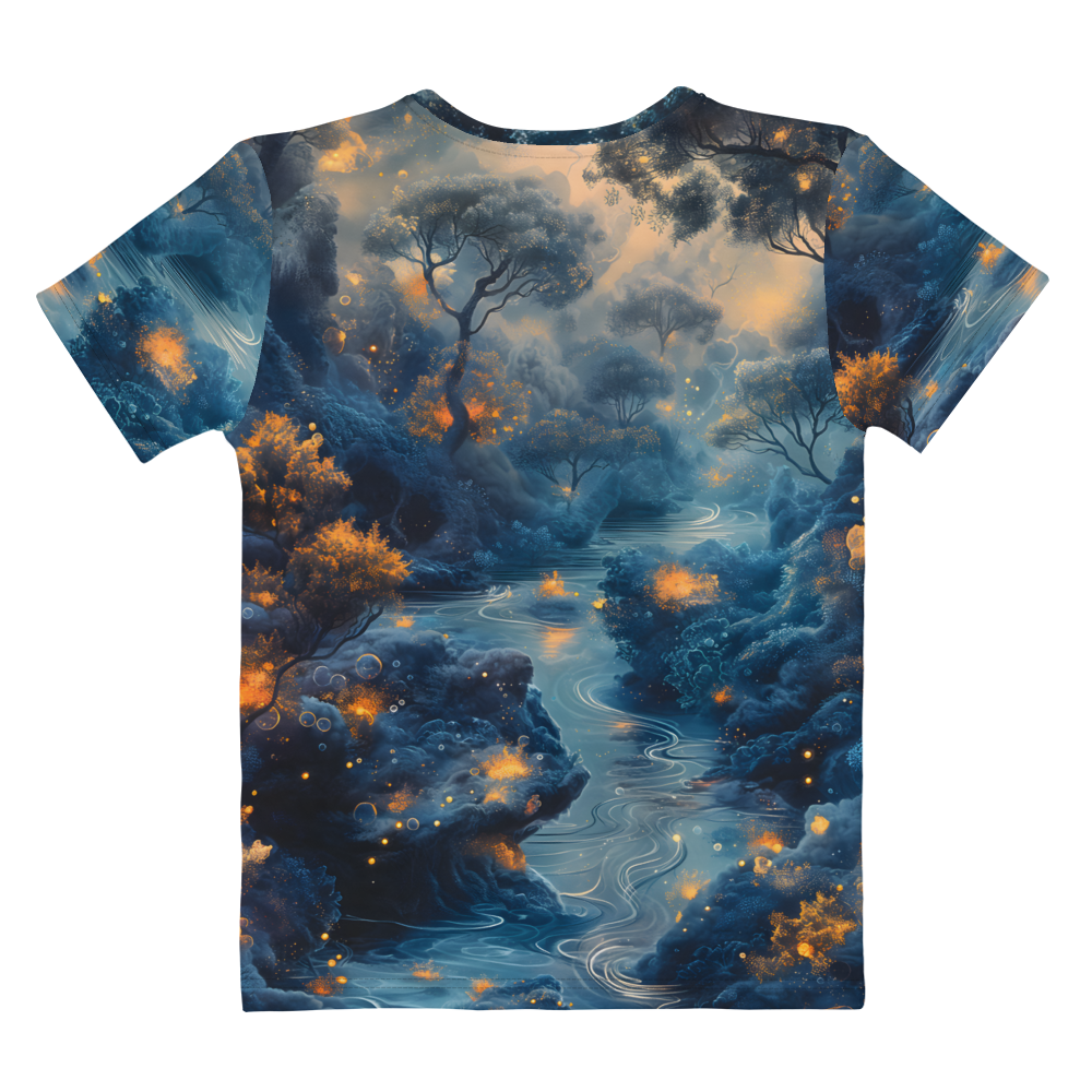 Dark River Women's T-shirt - Psychedelic All Over Print