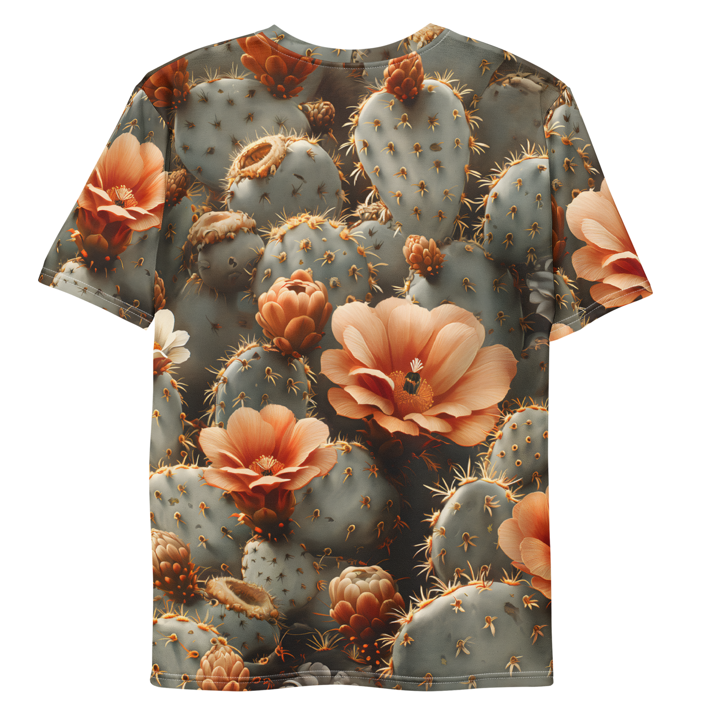 Desert Flowers Men's T-shirt - Psychedelic All Over Print