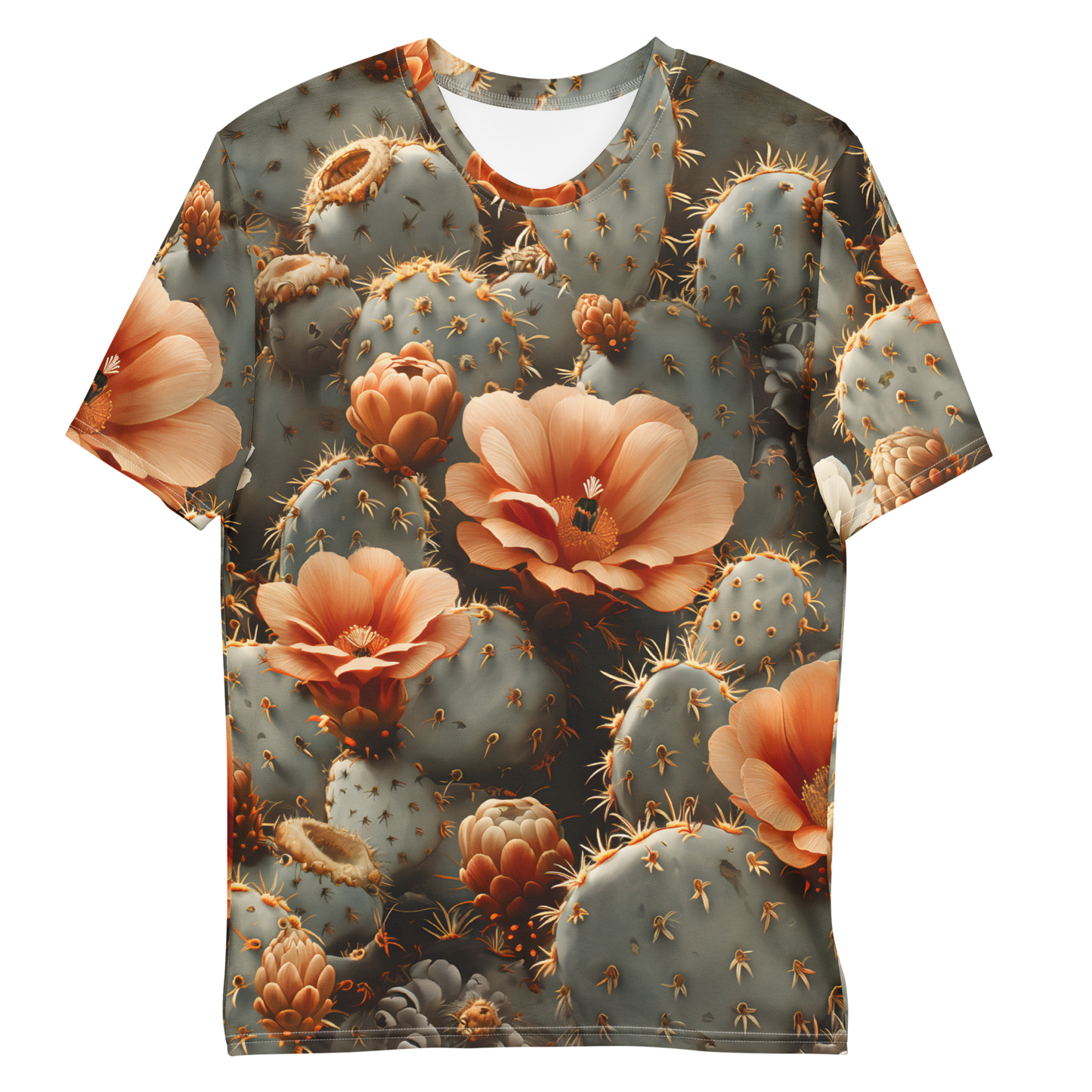 Desert Flowers Men's T-shirt - Psychedelic All Over Print